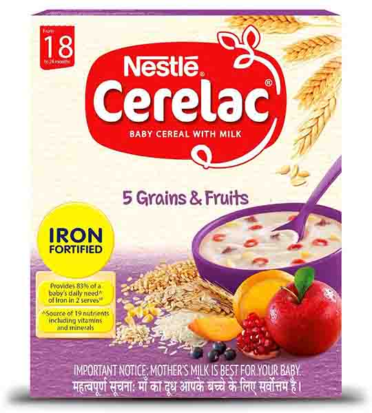 Nestle cerelac 5 multigrain and fruits